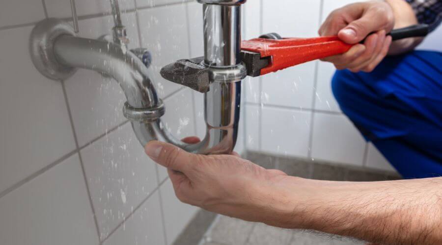 Indoor tankless water heater installation in Eugene, MO